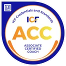 ICF Associate Certified Coach badge