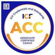 ICF Associate Certified Coach badge